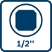 1/2&quot;-Außenvierkant-Werkzeughalter