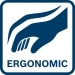 Ergonomische Handhabung; dank kompakter Bauweise u