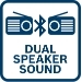 Dual-Lautsprecherklang – Kopplung von zwei Radios