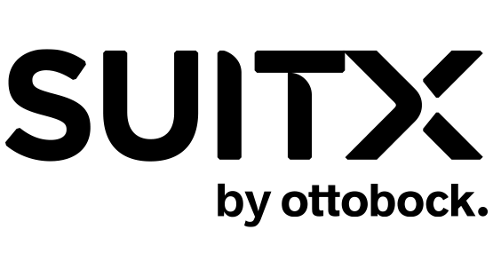 Logo von SUITX, moderne Schrift in Schwarz auf hellem Hintergrund.